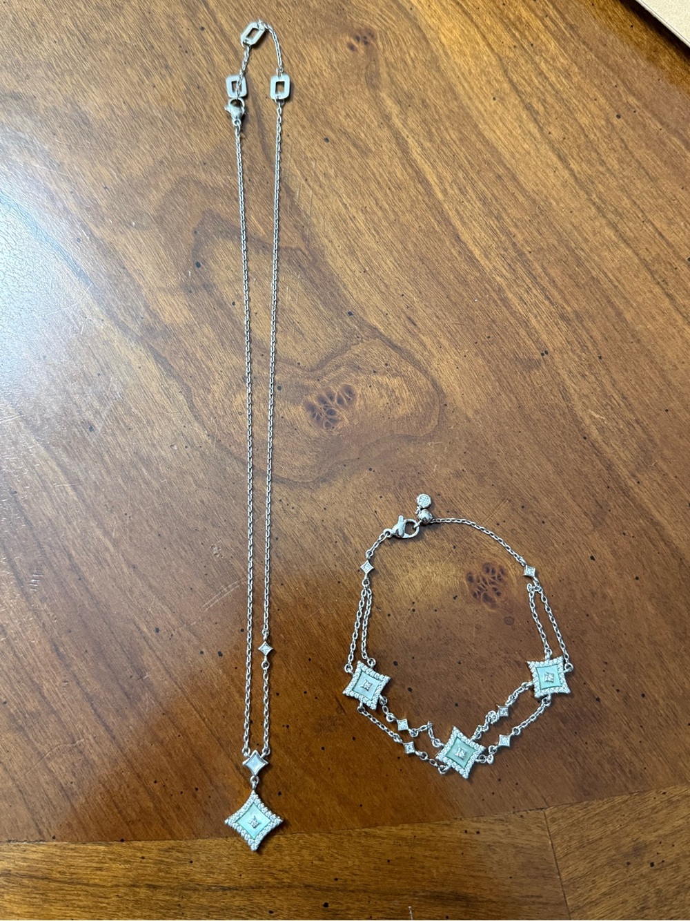 Lola Rose Mother of Pearl Necklace with Matching Bracelet
